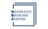 Logo des Hanseatic Broking Center (HBC) mit blauem Rahmen und grau-blauer Schrift auf weißem Hintergrund.