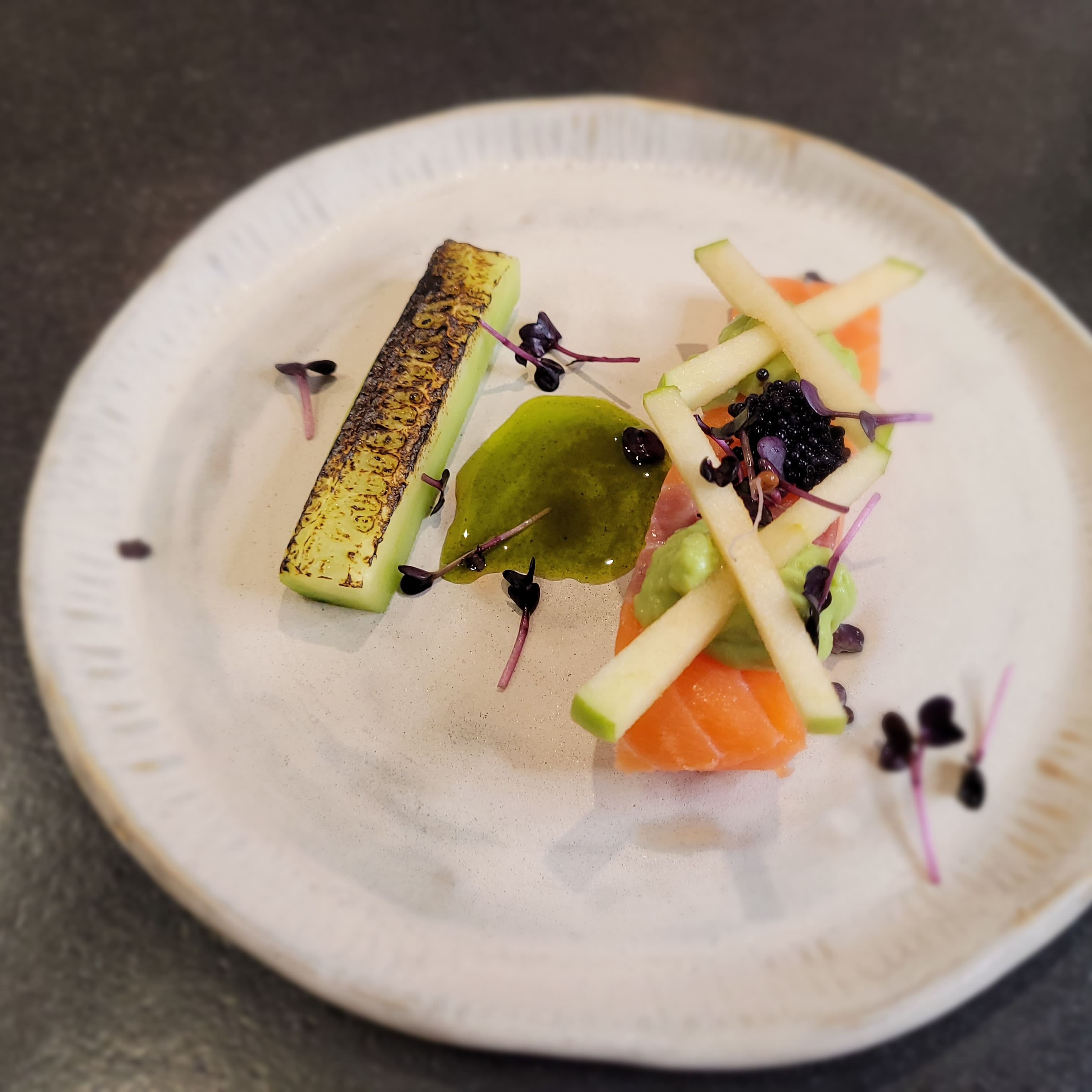 Lachs mit Gin-Tonic-Gurke — Kochkurs in kleiner Runde bei Ottobrunn