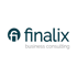 Finalix Business Consulting Logo mit stilisiertem "f" in einem Kreis.
