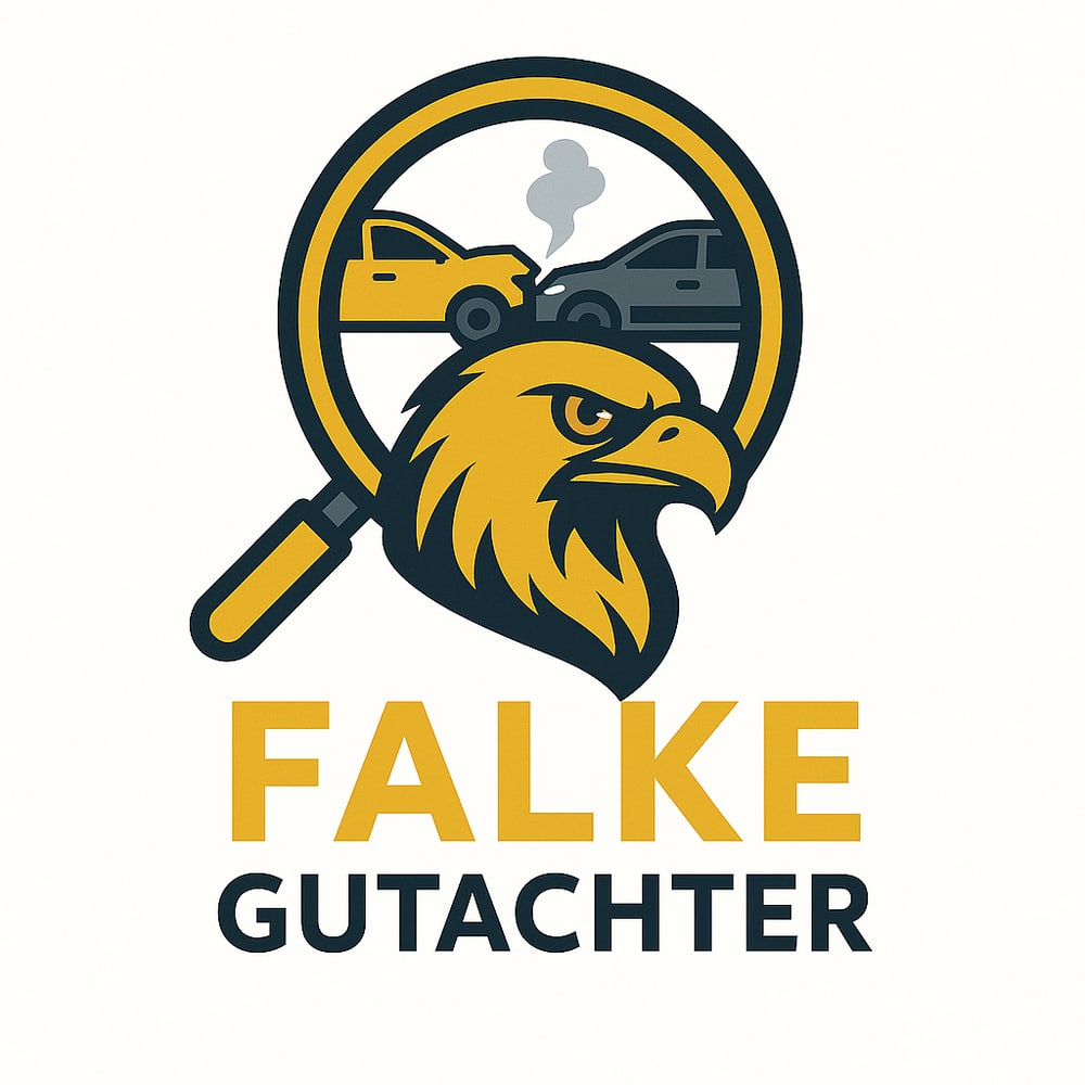 Falke Gutachter Logo – Unfallgutachten und Kfz Schadengutachten kostenlos