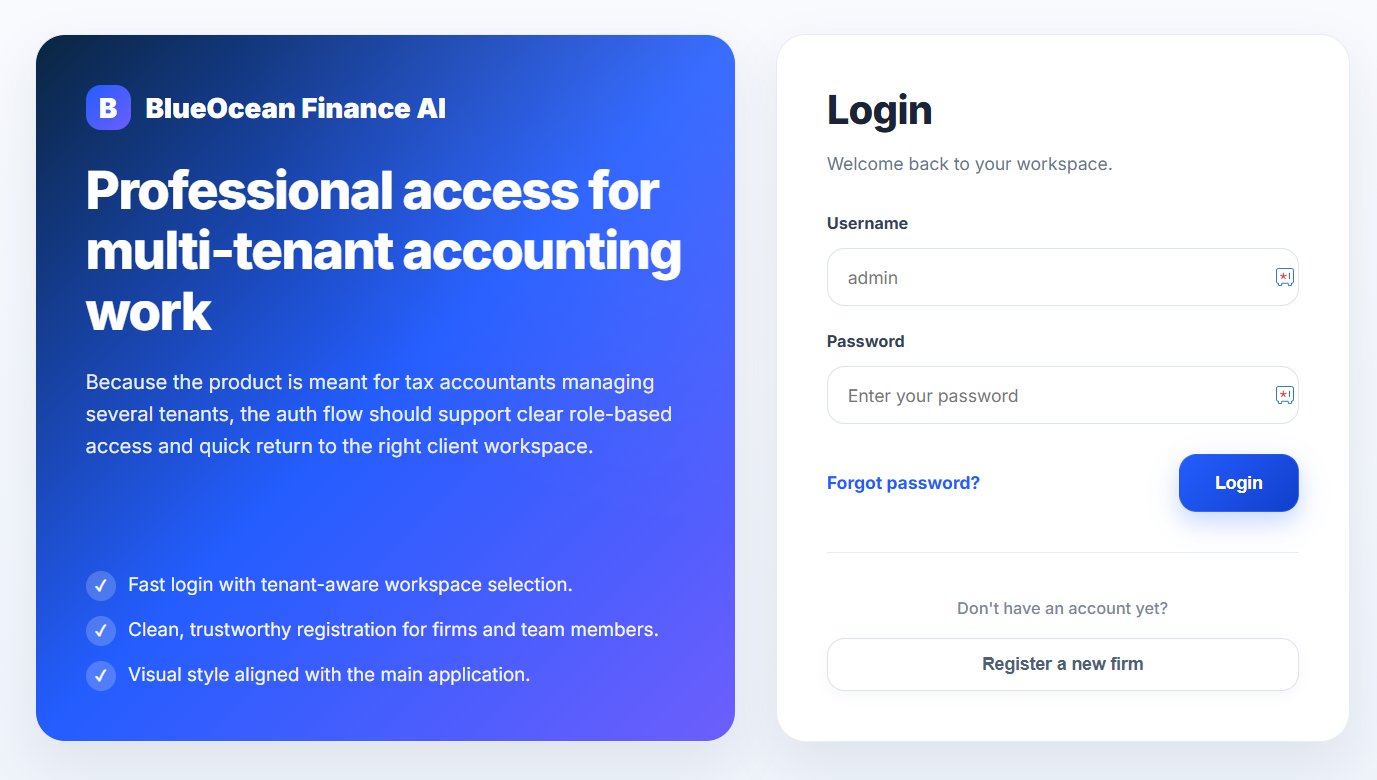 Demo Dashboard Mockup