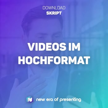Titelbild des kostenlosen Skripts „Videos im Hochformat“ von NEOP