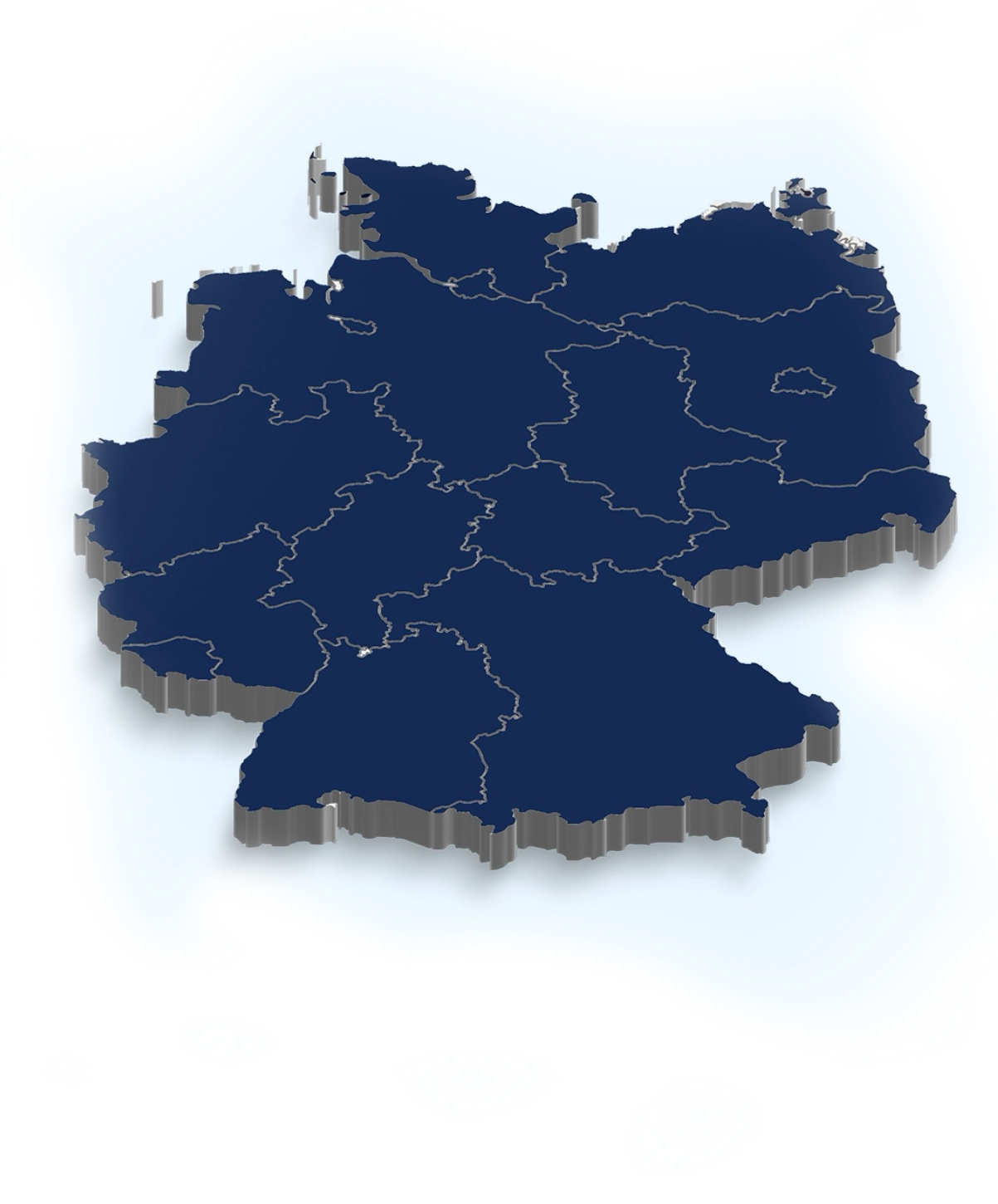 Deutschlandkarte – Alpha-Persona Kundenstandorte
