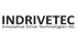 INDRIFTEC Innovative Drive Technologies AG Logo in dunklem Grau auf grünem Hintergrund.