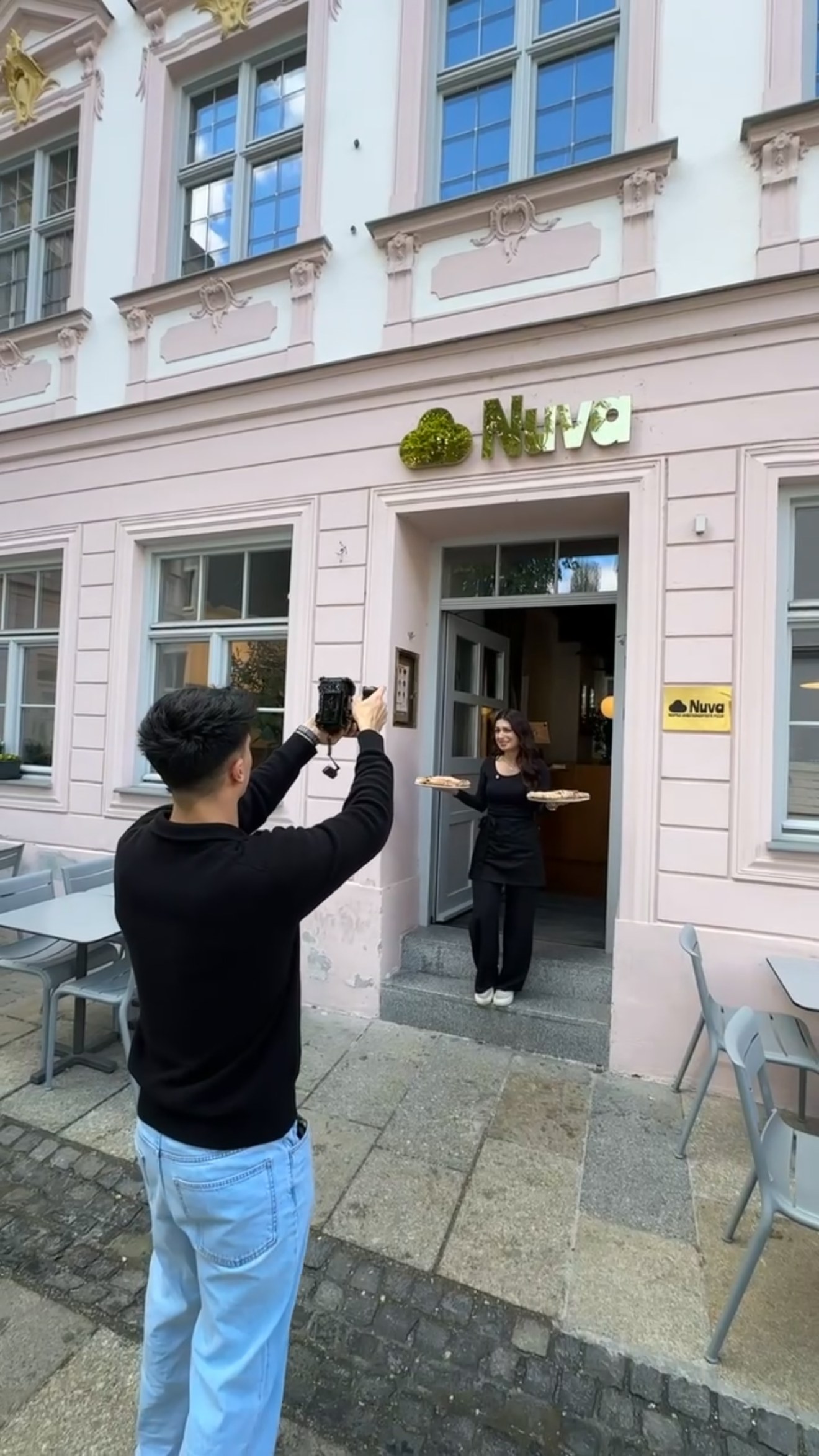 Drehtag bei Nuva Pizza, Augsburg