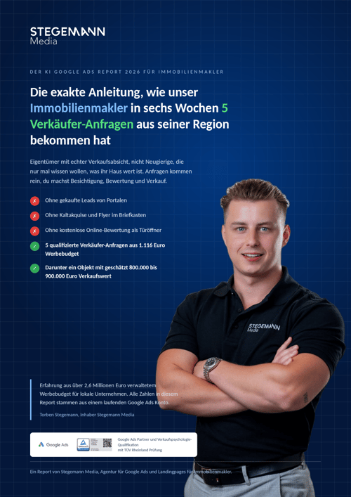 Branchenreport Immobilienmakler – Titelseite