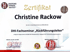 Zertifikat für Christine Rackow vom Deutschen Hypnose Institut für das Fachseminar „Rückführungsleiter“.
