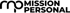 Logo mit dem Text "mp MISSION PERSONAL" in Schwarz auf grünem Hintergrund.