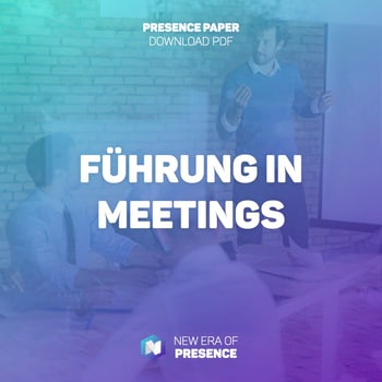 Titelbild des Presence Papers „Führung in Meetings“ von NEOP