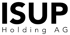 ISUP Holding AG Logo, schwarze Schrift.