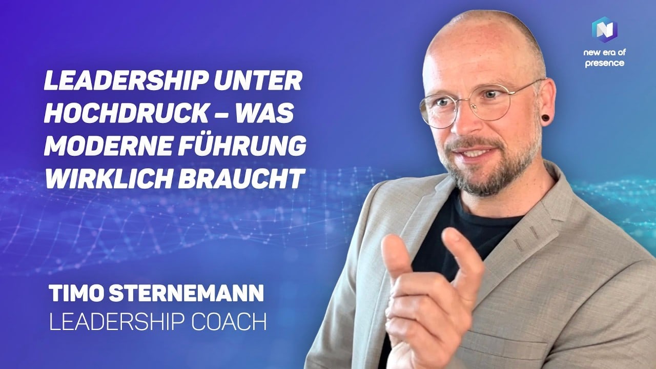 Vorschaubild zum Vortrag von Timo Sternemann über Leadership unter Hochdruck