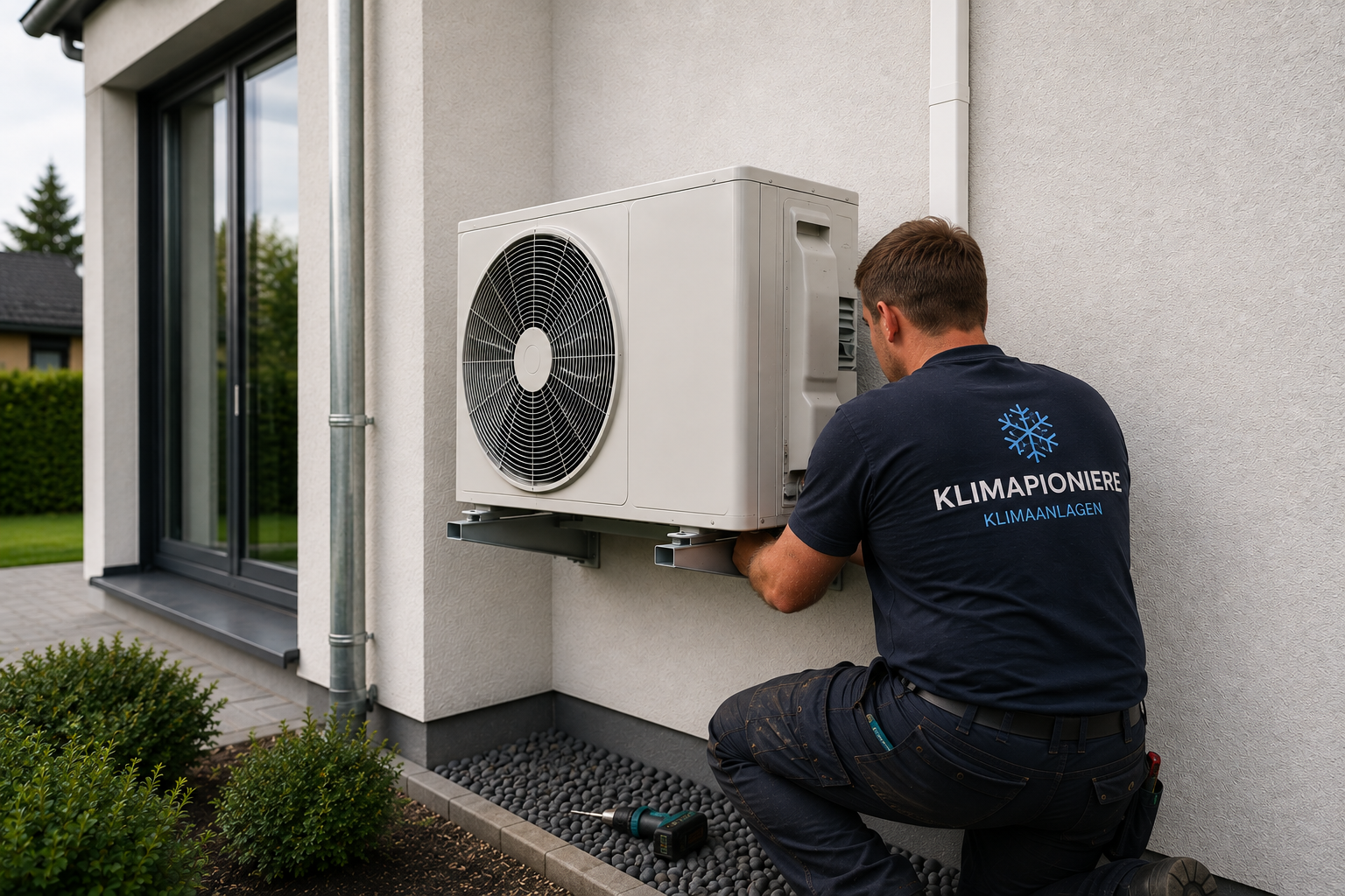Klimaanlage in modernem Wohnraum