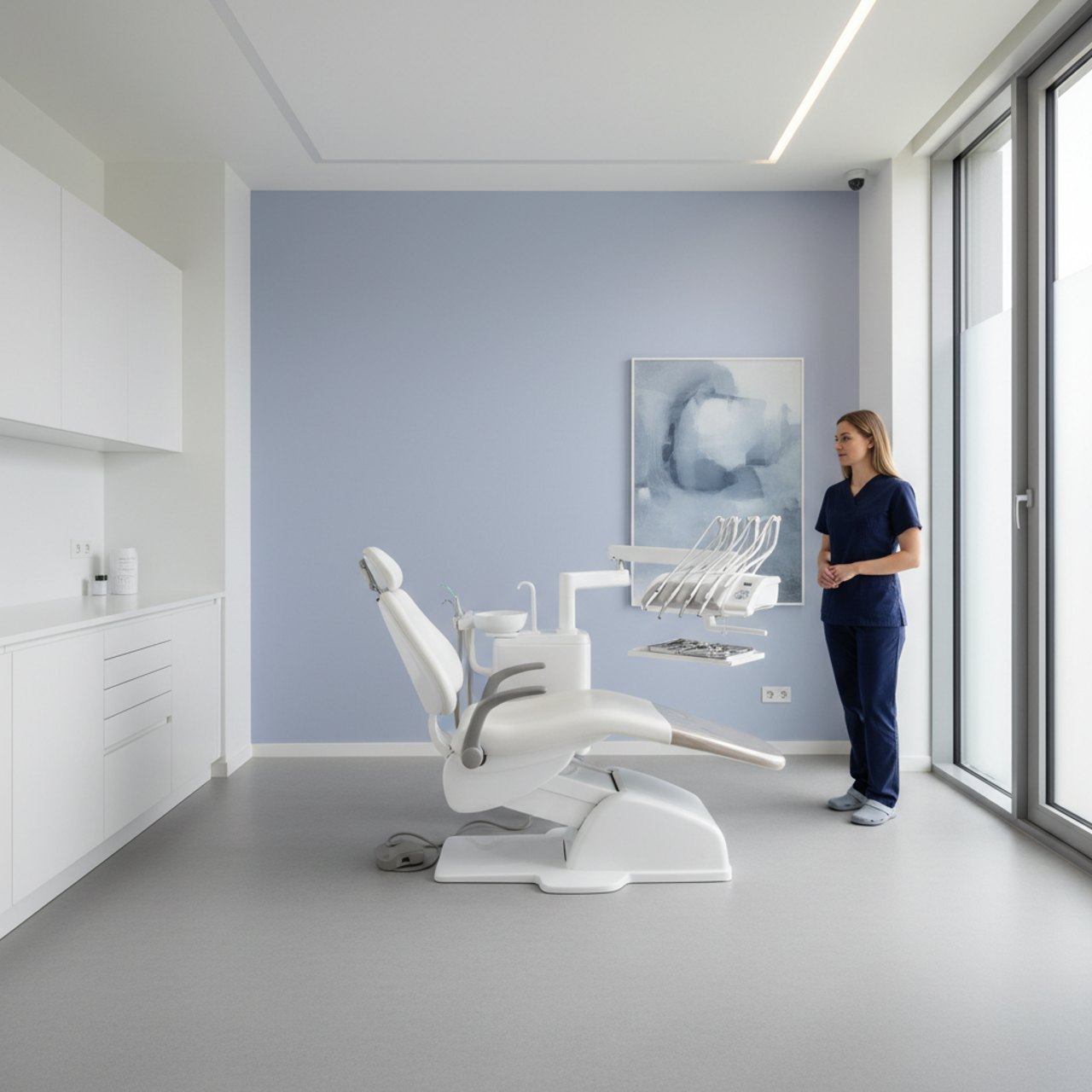 Treatment room at Kakkar Dental Clinic