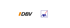 DBV-Logo mit orangem "i" und AXA-Logo in blauem Quadrat mit rotem Pfeil.