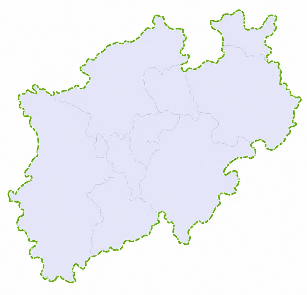 NRW Karte