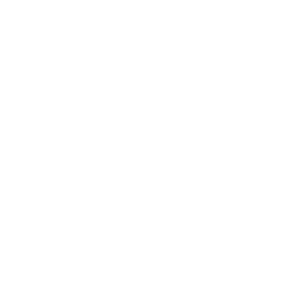 Weißer Umriss eines Hauses mit dem Wort "Marie" und einer Hundepfote, daneben ein sitzender Hund.