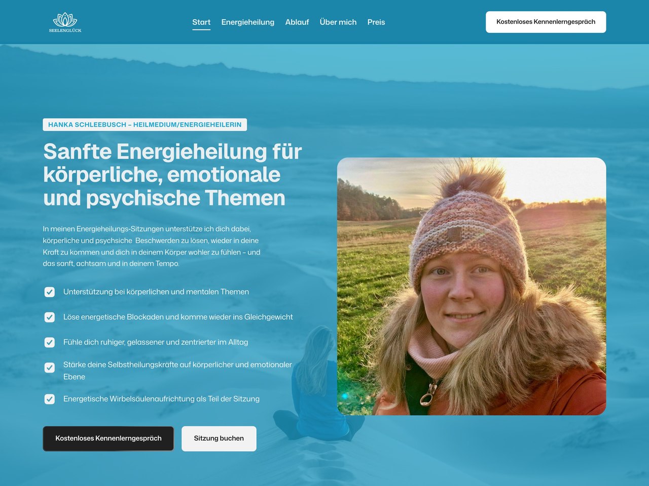 Landingpage Seelenglück