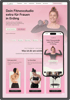 Webseite für ein Fitnessstudio für Frauen in Erding, mit einem iPhone-Mockup, das die mobile Version zeigt.