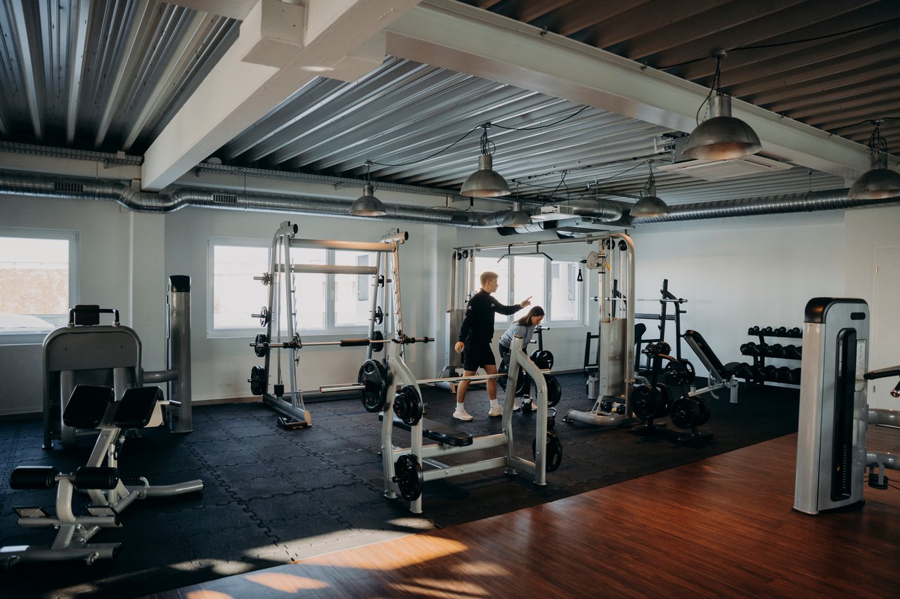 Trainingsfläche im Therapiezentrum