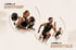 Les Mills Bodypump mit Langhantel-Squats und Bodyattack mit Lauftraining in einem grafischen Fitness-Banner.