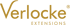Logo mit goldenem "Verlocke" und "EXTENSIONS" in Großbuchstaben auf dunkelgrünem Hintergrund.