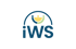 iWS-Logo mit stilisierten Figuren, die eine Schale unter einem Bogen halten.