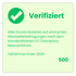 Thalia Buch & Medien GmbH – verifizierter Employee Experience Champion 2025. 500 Teilnehmer:innen, Teilnahmequote 58,82 %, anonyme Mitarbeiterbefragung nach standardisiertem EX Champions Messverfahren, Österreich.