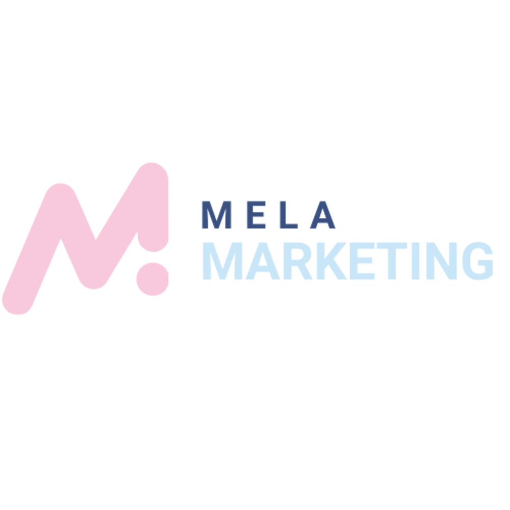 Logo Mela Bihorac Marketing mit den Buchstaben MB und einem Kreis.
