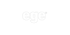 Weißes "ege" Logo mit einem eingetragenen Warenzeichen auf dunkelgrünem Hintergrund.