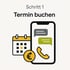 Symbol Terminbuchung – Unfallgutachten Falke Gutachter