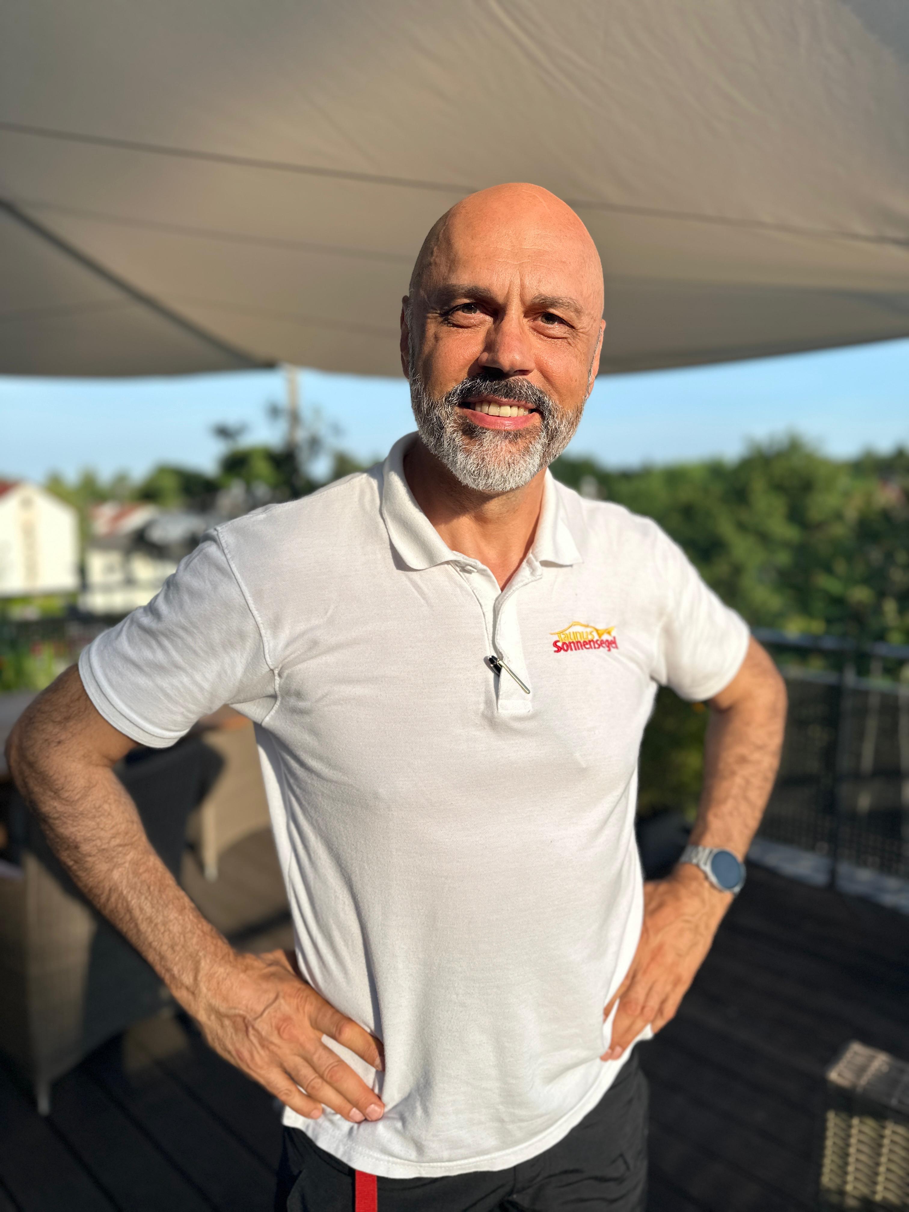 Rudi, Monteur bei Taunus Sonnensegel
