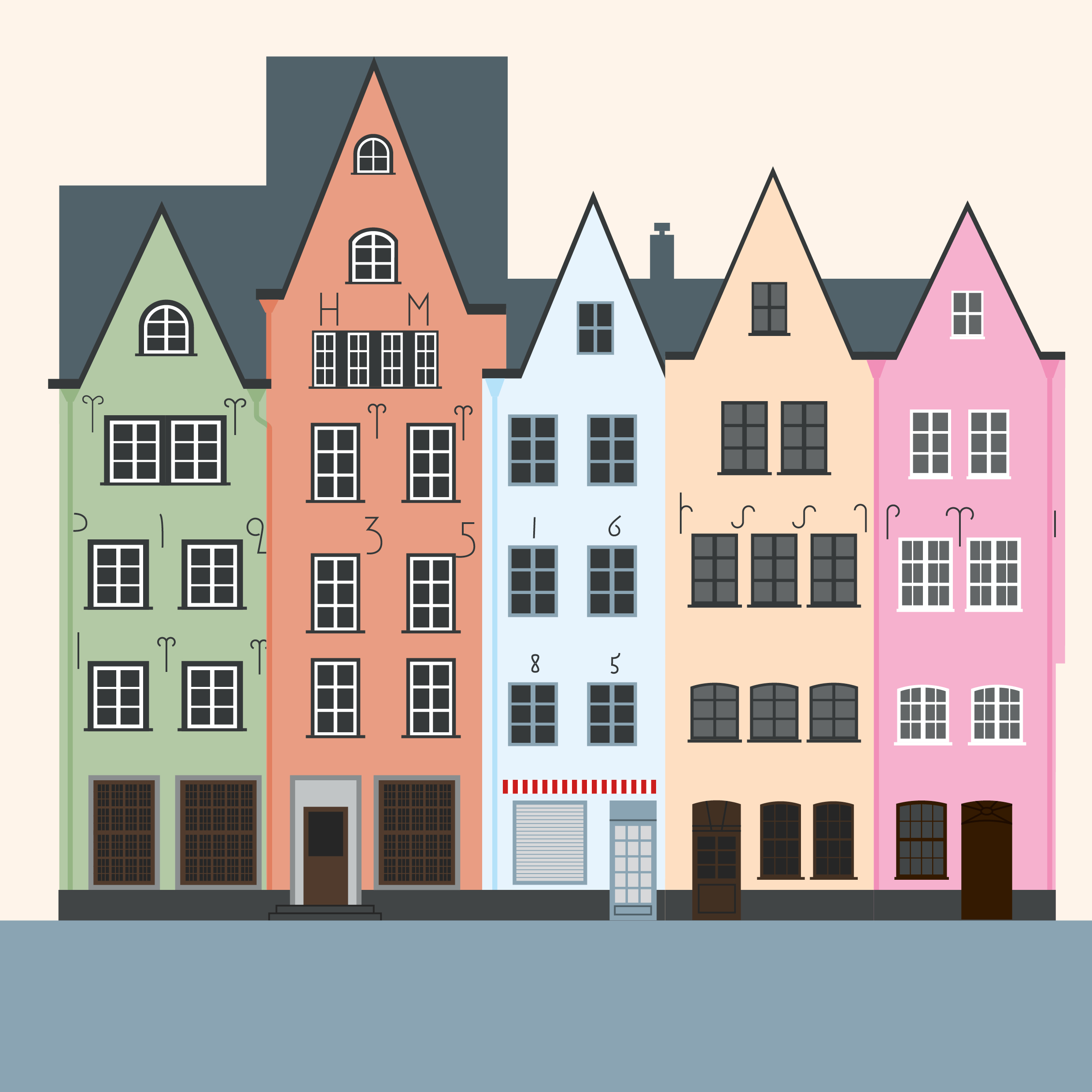 Wohnhaus im Bonn-Memo-Stil