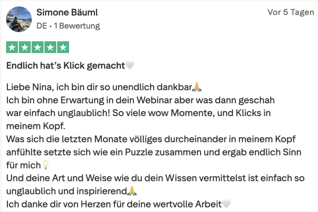 Trustpilot Bewertung 3