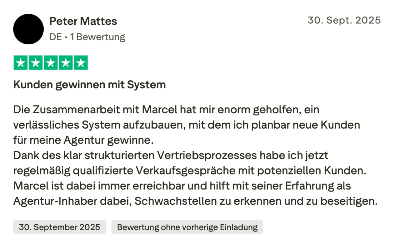 Kundenbewertung