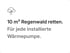 Baum-Icon über dem Text "10 m² Regenwald retten. Für jede installierte Wärmepumpe."
