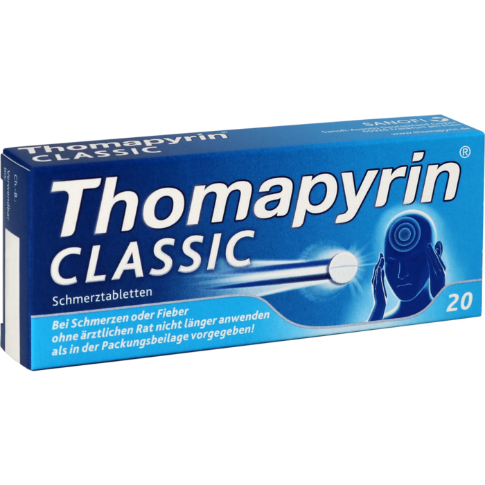 Thomapyrin Thomapyrin CLASSIC*, 20 Schmerztabletten