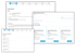 Screenshots eines Online-Bestellprozesses für Internet-Tarife, Routeroptionen und Telefonpakete mit Preisangaben.