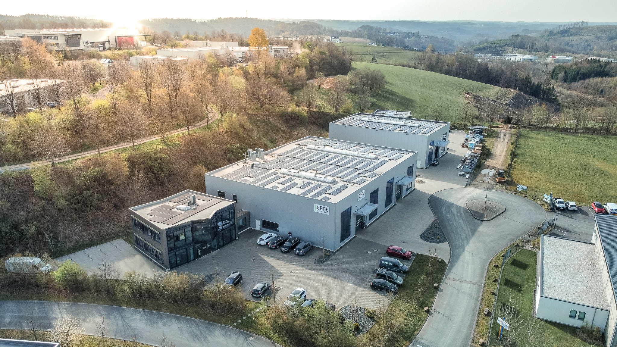Firmensitz der GEPE Technik GmbH in Gummersbach