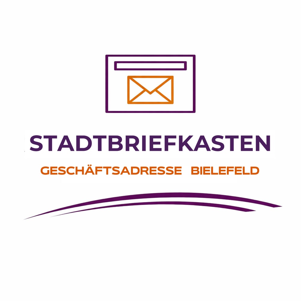 Stadtbriefkasten Geschäftsdresse Bielefeld Logo