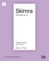 Weiße Skimra Shine Mist No. 01 Produktverpackung auf lila Hintergrund mit Text zu Glanz und Anti-Frizz-Wirkung.