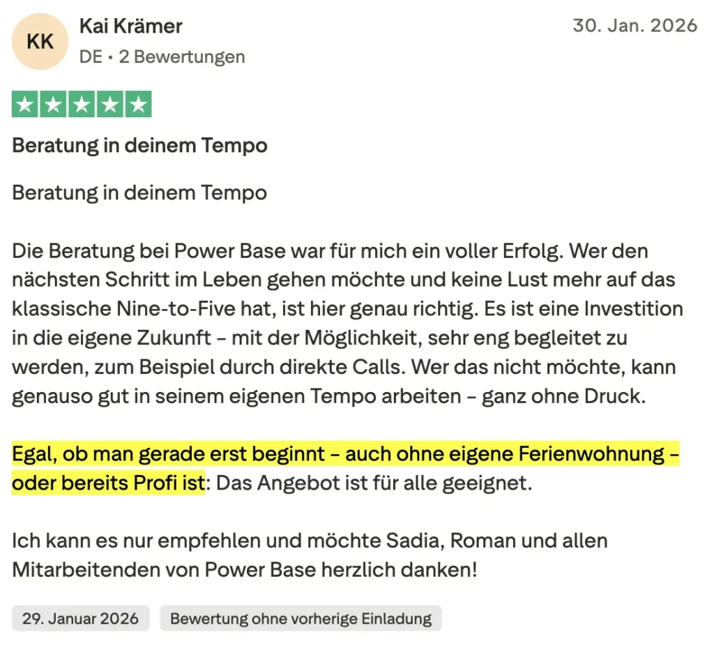 Kundenbewertung