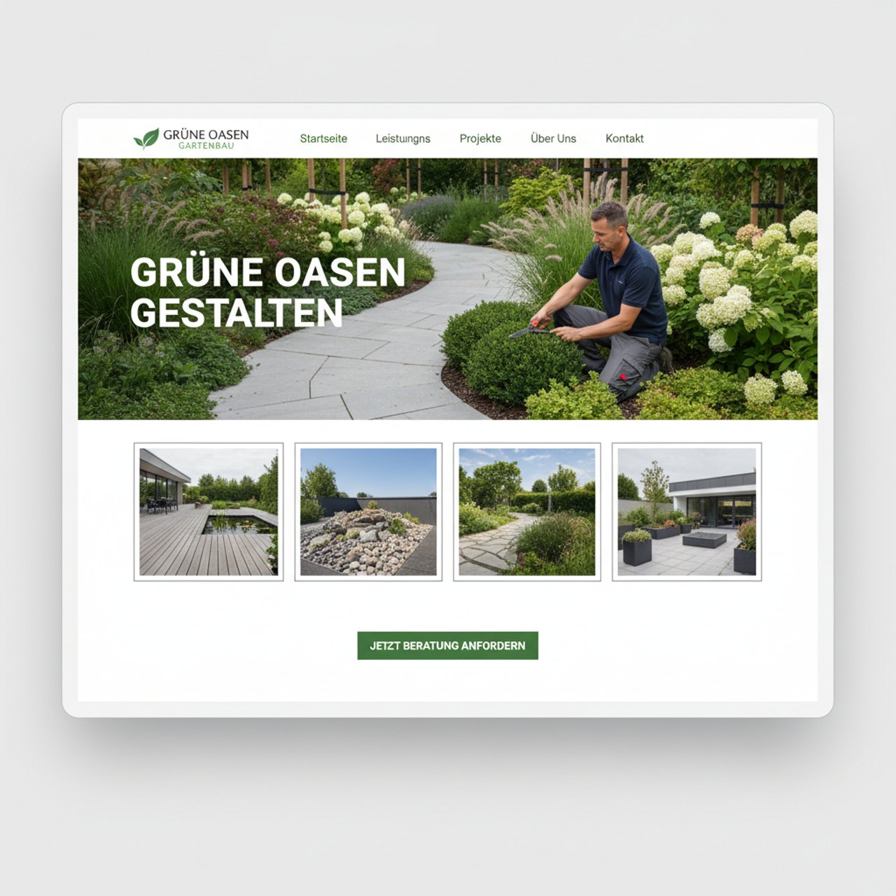 Garten Hoffmann Webseite