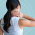Woman holding her painful neck — stiff neck and whiplash relief at Accelerated Medical in Elko, NV