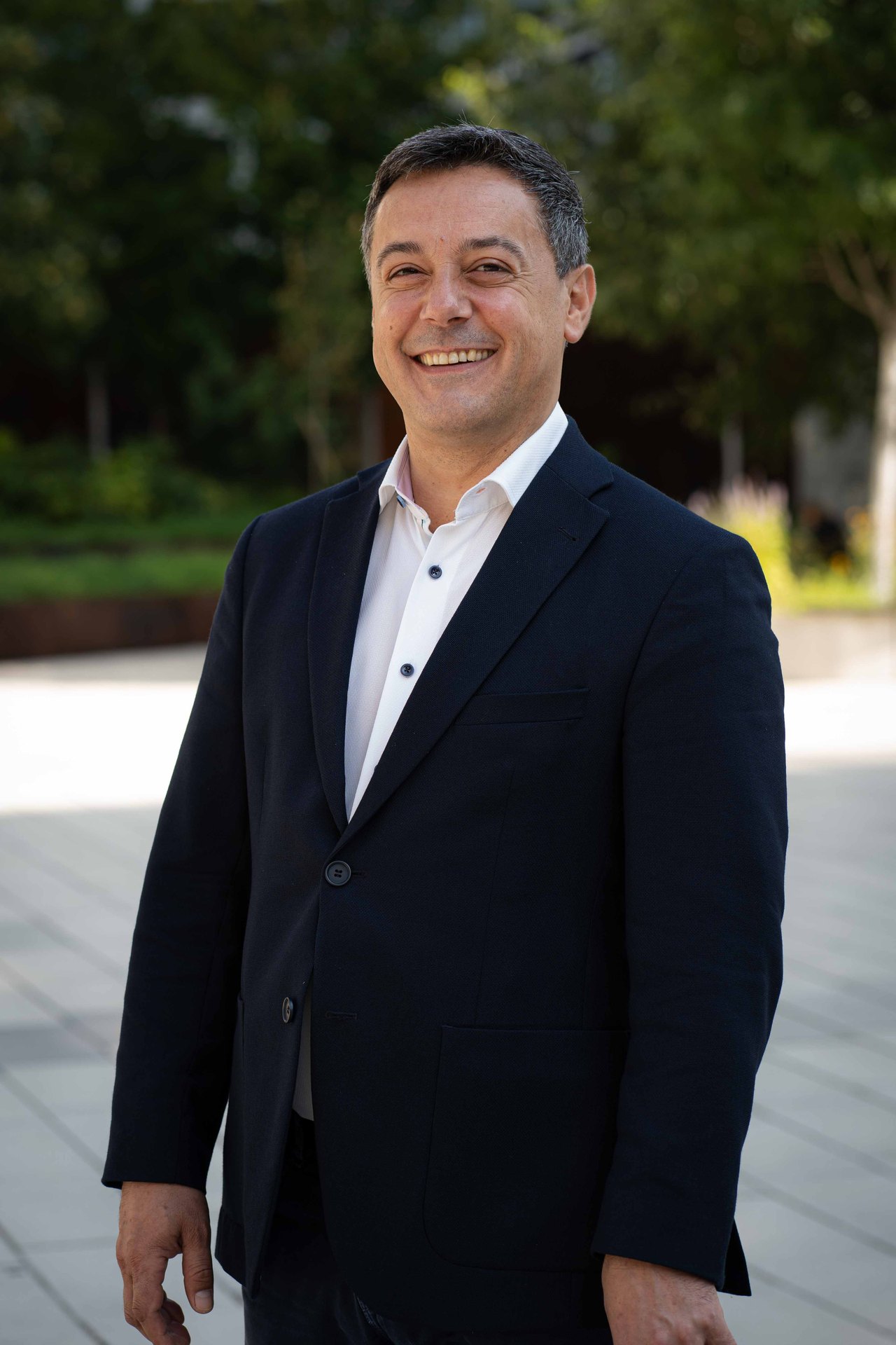 Business-Portrait eines Kunden, fotografiert von Filmagentur Stifter