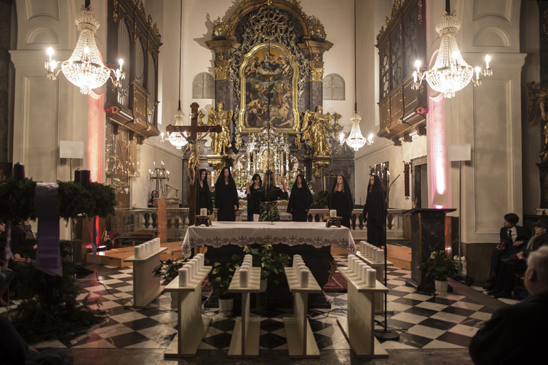 Bodeca Neza performing at the opening concert Sound of Miracles, Voices of Spirit 2014, Graz
