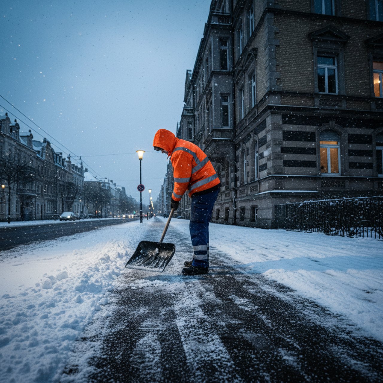 Winterdienst im Einsatz