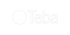 Logo mit weißem Kreis und dem Wort "Teba" in Weiß auf dunkelgrünem Hintergrund.