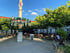 Biergarten des Wirtshaus zum Strasser unter Platanen