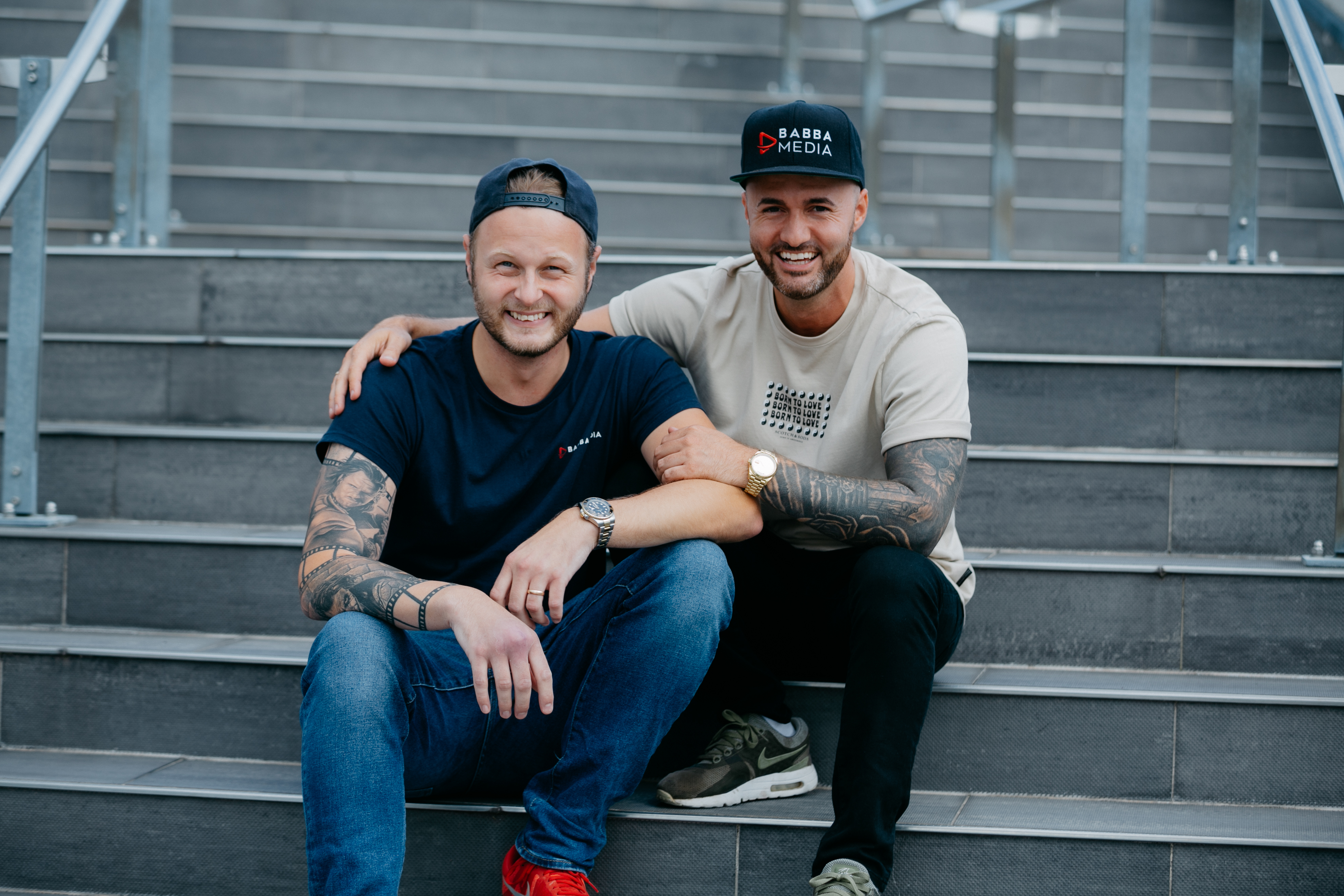 Stefan und Daniel von Babba Media