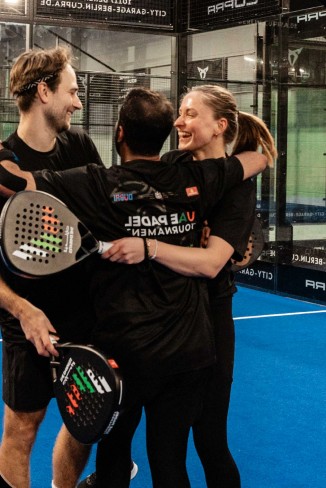 Team feiert einen Punkt